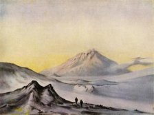 'Mount Erebus from Hut Point', c1911, (1943).  Creator: Edward Wilson.