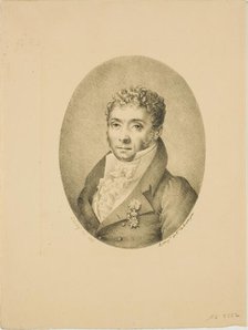 Portrait of a Man, 1817. Creator: Jacques Louis Constant Le Cerf.