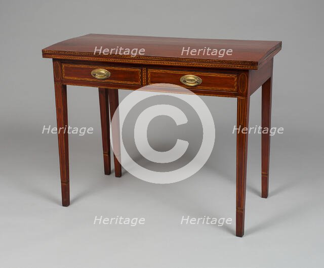 Card Table, 1805/15. Creator: Unknown.