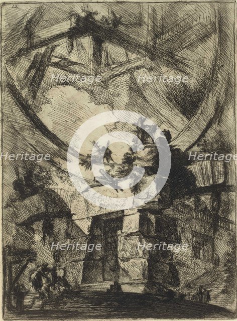 From the series The Imaginary Prisons (Le Carceri d'Invenzione).