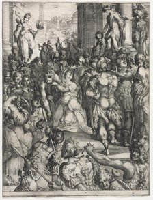The Martyrdom of Saint Lucy. Creator: Jacques Bellange (French, c.1575-1616).