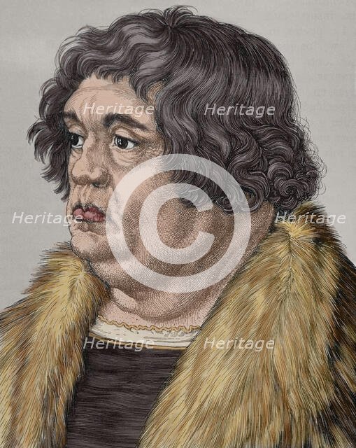 Willibald Pirckheimer, (19th century).  Creator: Richard Brend'amour.