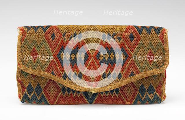 Purse, American, fourth quarter 18th century. Creator: Deborah Hill.