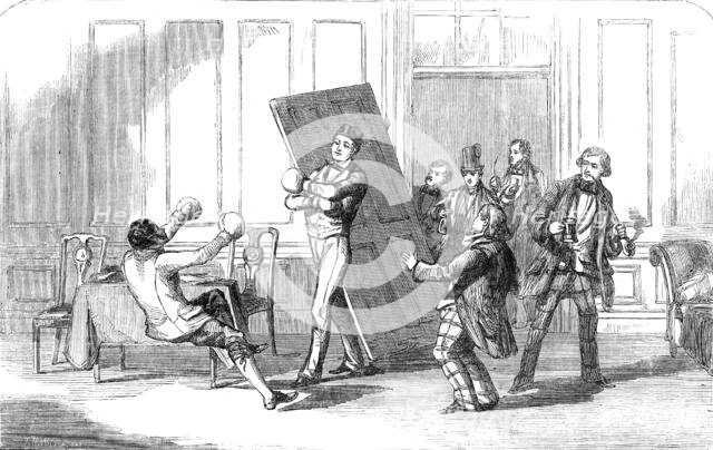 Scene from the new farce of "The Slow Man", at the Adelphi Theatre, 1854. Creator: T. H. Wilson.