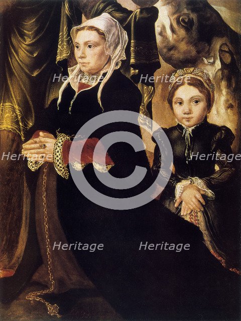 'Calvary', detail, 1545-1550. Creator: Maerten van Heemskerck.