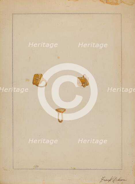 Gold Ring, c. 1936. Creator: Frank Nelson.