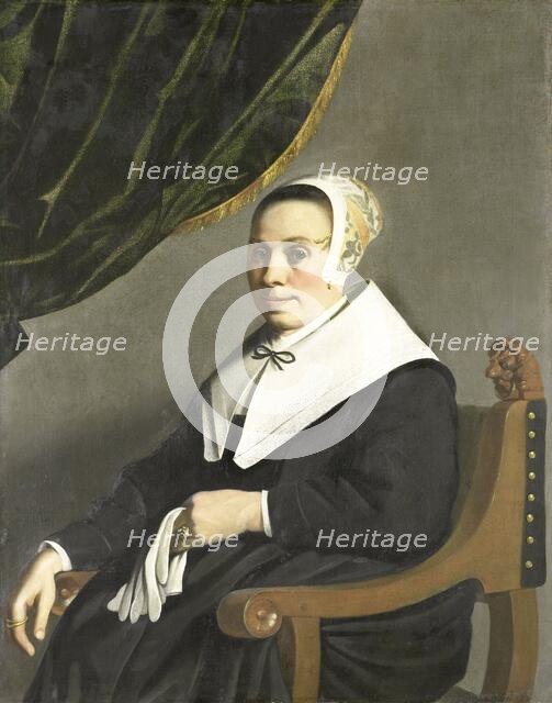 Portrait of a Woman, 1656. Creator: Michiel Nouts.