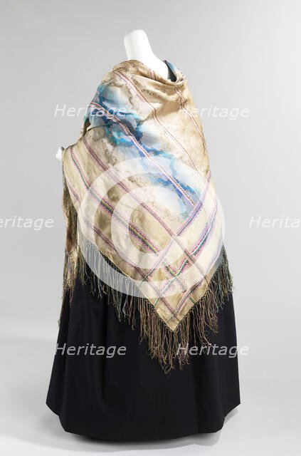 Shawl, probably American, 1840-49. Creator: Unknown.