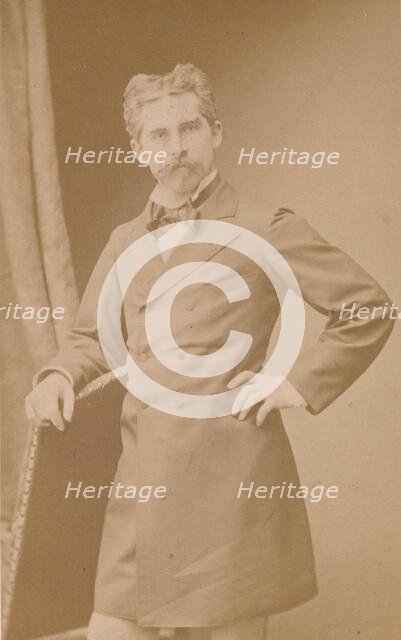 [Unknown Subject], 1860s. Creator: Emile Tourtin.