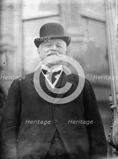 Gilberto Crespo y Martinez, Ambassador from Mexico, 1911. Creator: Harris & Ewing.