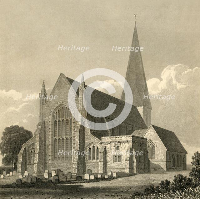 'Horsham Church', 1835. Creator: Charles J Smith.