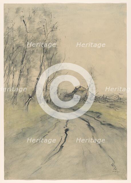 Country road, 1933. Creator: Pieter H.J.J. Ras.