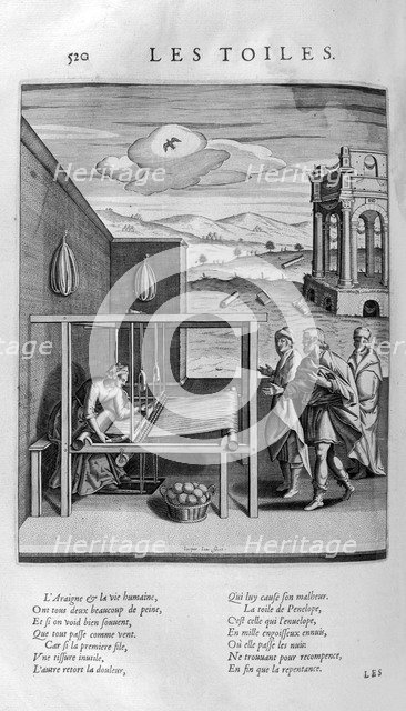 'Weaver', 1615. Artist: Leonard Gaultier