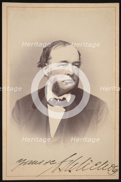 Portrait of Charles Henry Nichols (1820-1889), 1872. Creator: Ulke Bros.