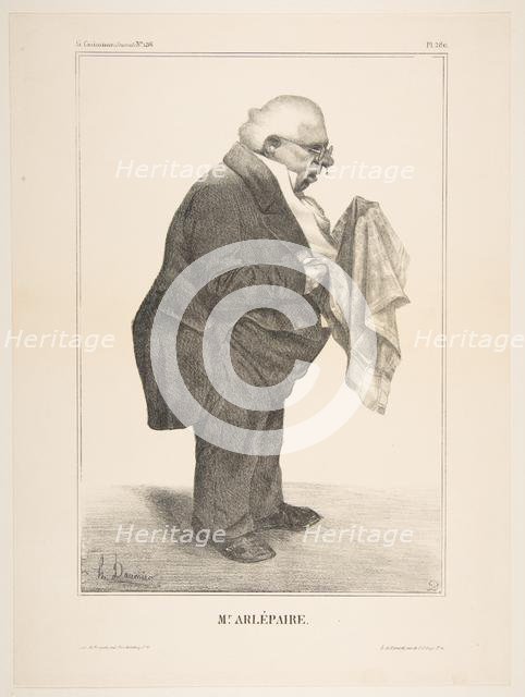 Harlé Père, published in La Caricature no. 136, June 5, 1833, June 5, 1833. Creator: Honore Daumier.