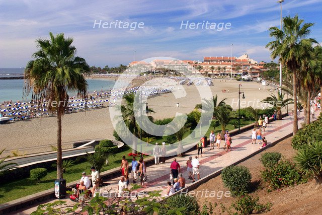 Playa de las Vistas, Los Cristianos, Tenerife, Canary Islands, 2007.