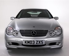 2003 Mercedes Benz C200k Coupe. Artist: Unknown.