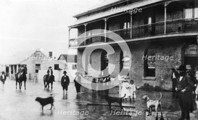 The Waterloo Hotel,  Ann Street and Commercial Road, Brisbane, 1893. Creator: Poul C Poulsen.