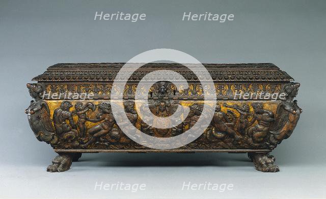 Marriage Chest (Cassone), mid 1500s. Creator: Unknown.