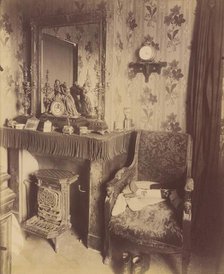 Interior of a Working Class Home, rue de Romainville, 1909-10. Creator: Eugene Atget.