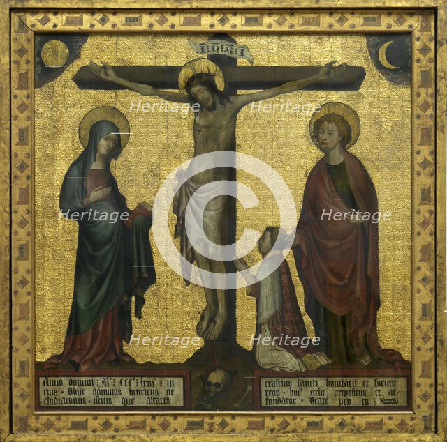 Calvary of Hendrik van Rijn, c1363. Creator: Anon.