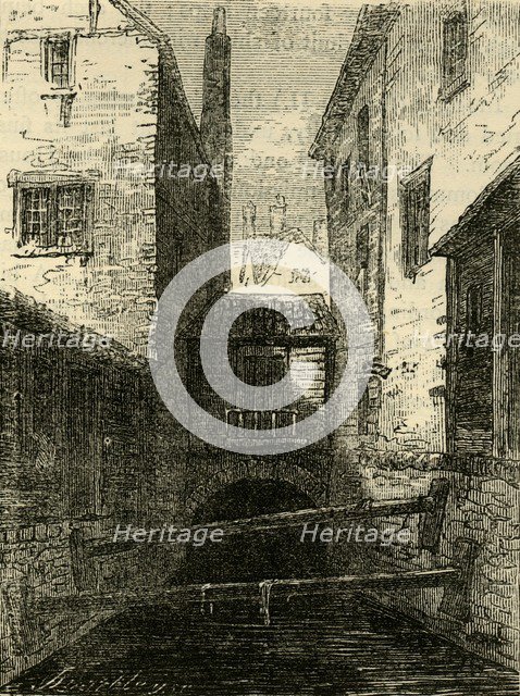 'Back of the Red Lion, from the Fleet', (c1872). Creator: Unknown.