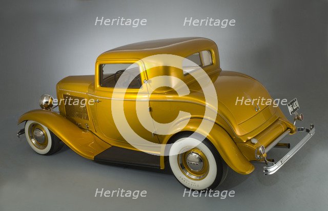 1932 Ford Model B Custom Car. Artist: Unknown.