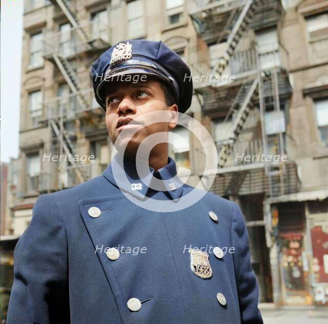 Possibly: Policeman no. 19687, New York, 1943. Creator: Gordon Parks.