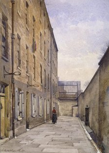 View of Marshalsea Place, Southwark, London, 1887. Artist: John Crowther