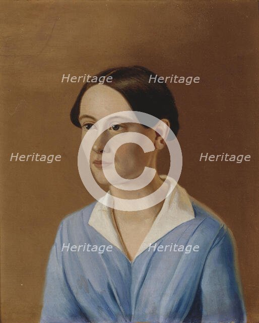 Ann-Marie Fabritius, 1849. Creator: Ferdinand von Wright.