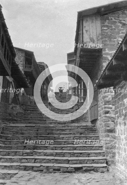 Steps leading to the kailana bazaar, India, 1917. Artist: Unknown