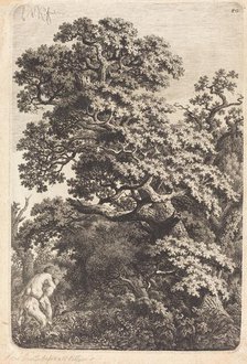 Satyr and Nymph in a Swamp, 1790s. Creator: Carl Wilhelm Kolbe the elder.