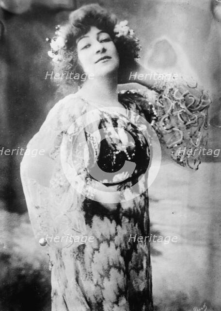 Georgette Leblanc, 1911. Creator: Bain News Service.