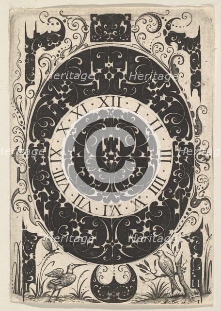 Oval Watchcase with Birds and Smaller Motifs, ca. 1614-19. Creator: Jacques Hurtu.