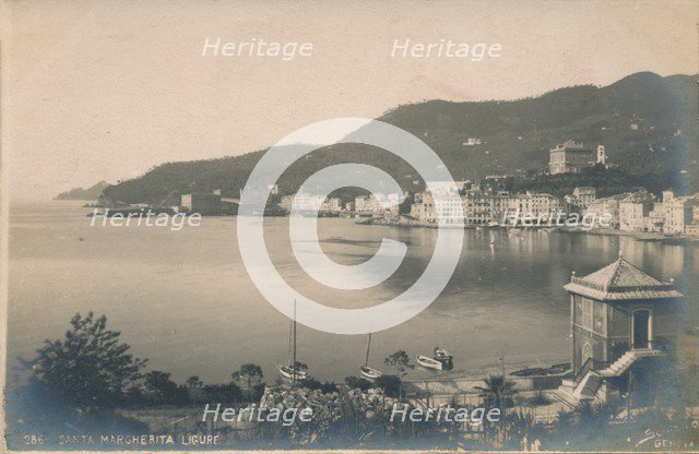 'Santa Margherita Ligure', c1910.  Artist: Unknown.