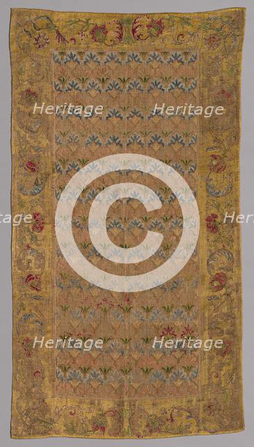 Embroidered Panel, 1600s. Creator: Unknown.