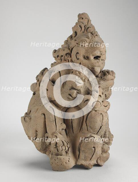 Monster in Foliage, 14th century. Creator: Unknown.