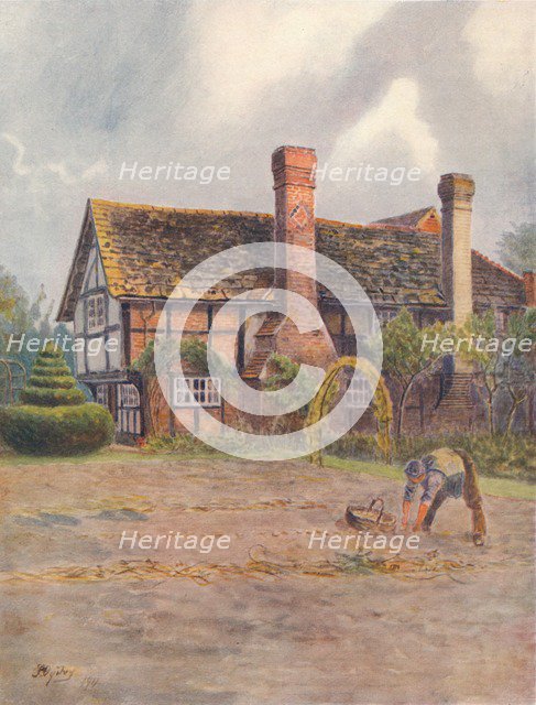 'Alfold House Plan', 1911, (1914). Artist: James S Ogilvy.