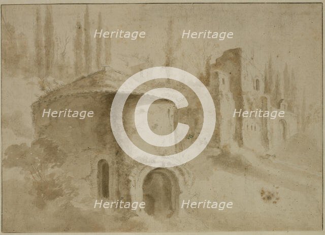 Italian landscape. Creator: Jan Asselijin.