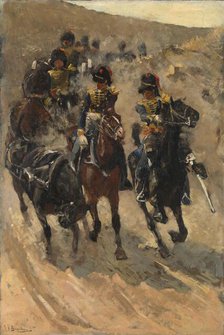 The Yellow Riders, 1885-1886. Creator: George Hendrik Breitner.