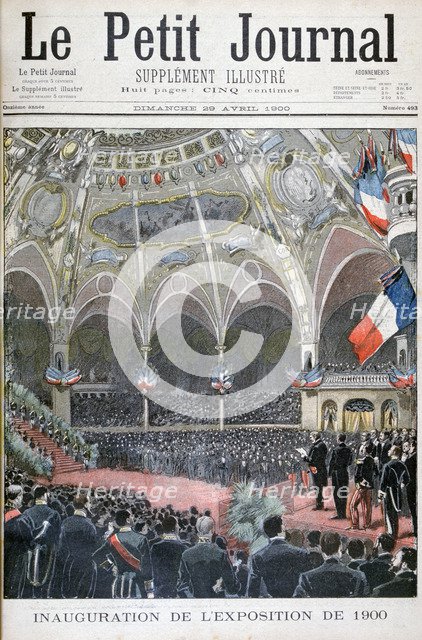 The Inauguration of the Universal Exhibition of 1900. Artist: Unknown