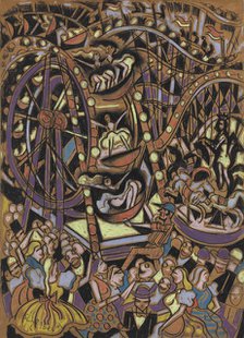 Amusement Park, c1930. Creator: Scheiber, Hugo (1873-1950).