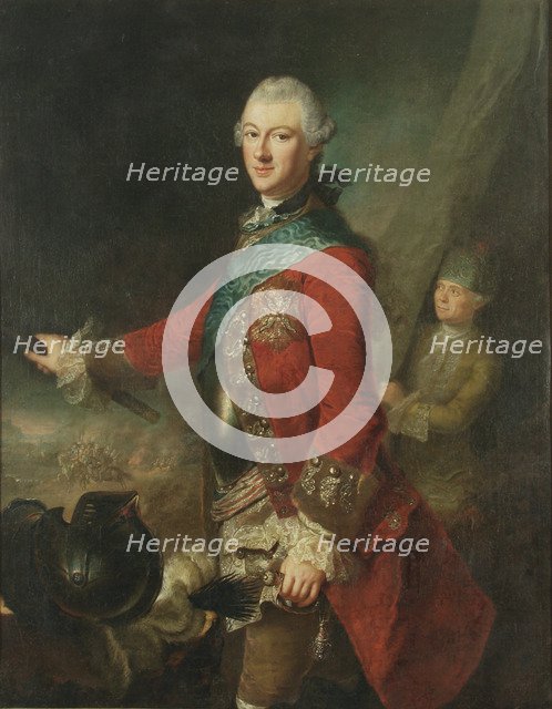 Portrait of Michal Kazimierz Oginski (1731-1799), Grand Hetman of Lithuania, c. 1755. Artist: Lisiewska, Anna Rosina (1713-1783)