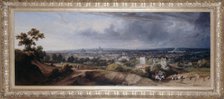 Paris, seen from the heights of Montmartre, in 1822. Creator: George Arnald.