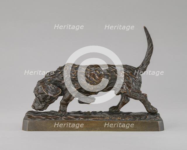 Walking Terrier, late 19th-early 20th century. Creator: Pierre Nicholas Tourgueneff.