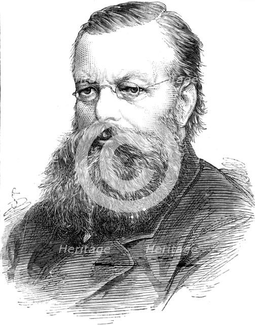 The late Mr. Edward Miall, 1881. Creator: Unknown.