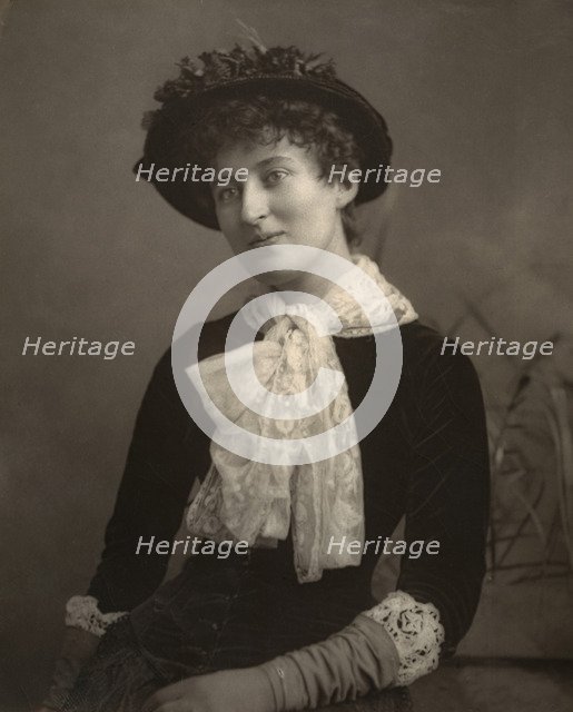 Cissy Grahame, British actress, 1882. Artist: London Stereoscopic & Photographic Co