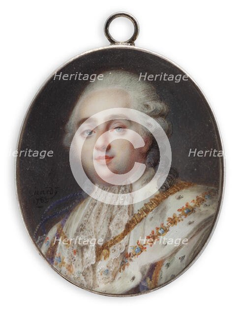 King Louis XVI of France, 1783. Creator: Louis Marie Sicard.