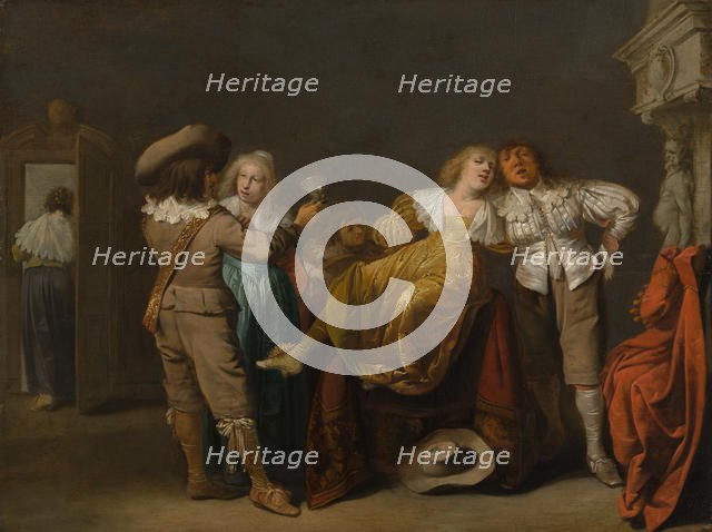 A Party of Merrymakers, ca. 1635-38. Creator: Pieter Jansz. Quast.