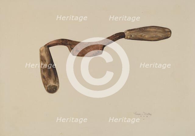 Cooper's Chamfer Knife, 1938. Creator: Thomas Dooley.